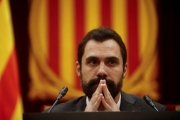 Roger Torrent, presidente del Parlamento.-QUIQUE GARCÍA / EFE