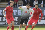 Adrián Hernández se reencontró ayer con el gol en el choque ante el Izarra-Raúl G. Ochoa