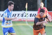El Burgos Promesas no pasó del empate ante el Becerril.-ISRAEL L. MURILLO