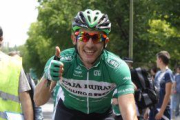 Carlos Barbero con el maillot del Caja Rural.-