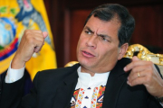 El presidente de Ecuador, Rafael Correa.-AFP / RODRIGO BUENDIA