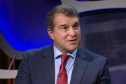 Joan Laporta, en el programa 'Efectivament'.-Foto: TV-3