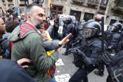 Instantes de la manifestación de esta tarde-ROBERT RAMOS