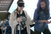 Un monitor experimenta la ausencia de visión en el curso.-ECB
