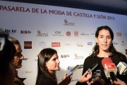 La directora general de Comercio y Consumo, Irene Núñez asistió a la jornada inaugural de la XVIII Pasarela de la Moda de Castilla y León-Ical