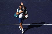 Novak Djokovic despidiendose del público en Indian Wells-ADAM PRETTY/ EFE