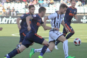 Máyor durante un encuentro con el CD Castellón esta temporada.-CASTELLON INFORMACION.COM