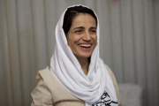 Nasrin Sotoudeh, en septiembre del 2018.-AFP / BEHROUZ MEHRI