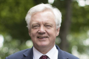 David Davis, este martes 15 de agosto.-GETTY IMAGES / DAN KITWOOD