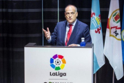 Javier Tebas, presidente de LaLiga.-EL PERIÓDICO