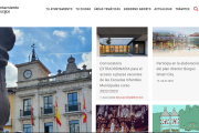 Portada de la web municipal.