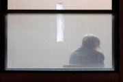 Fotografía del president de la Generalitat cesado, Carles Puigdemont, tomando declaración en Bruselas.-YVES HERMAN
