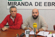 Guillermo Ubieto (izq.) junto al también miembro de la agrupación, Javier Domínguez.-E. M.