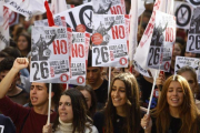 Manifestación contra la LOMCE y las reválidas en Madrid.-AGUSTIN CATALAN