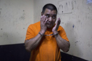 Santos López cooperó con sus compañeros de unidad para exterminar la aldea de Dos Erres y formó parte de esa patrulla especial.-AP