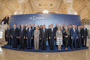 Foto de familia de la reunión informal de Ministros de Defensa de la Unión Europea en Bratislava.-CHRISTIAN BRUNA / EFE