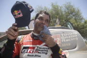 Nasser Al-Attiyah, en el rali Dakar.-AP / MARTÍN MEJÍA