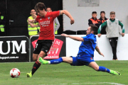 El CD Mirandés sumó ayer su cuarta victoria consecutiva por la mínima en la competición liguera-Alfonso G. Mardones