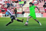 El CD Mirandés encarará ahora la última jornada de la liga regular en la tercera posición del Grupo 2 de Segunda B-Jose Esteban Egurrola