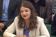 Brittany Kaiser, la exdirectiva de Cambridge Analytica-AW (REUTERS)