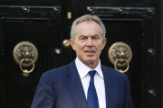 Fotografía de archivo del 28 de mayo de 2012 del ex primer ministro británico y enviado especial para Oriente Medio, Tony Blair.-Foto:   EFE / FACUNDO ARRIZABALAGA