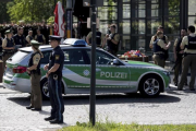 Despliegue policial en la estación de tren donde se ha producido en tiroteo,-AP