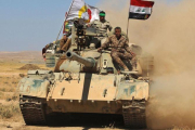 Milicianos iraquís que participan en la ofensiva sobre Tel Afar.-AFP / AHMAD AL-RUBAYE