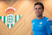 Rubi, en las instalaciones del Betis.-EFE