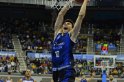 Gonzalo Corbalán entró en el Quinteto ideal de la jornada 20 de LEB Oro. TOMÁS ALONSO