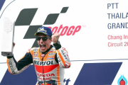 Márquez, eufórico en Tailandia-EFE / EPA RUNGROJ YONGRIT