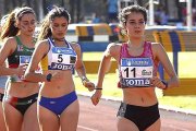 Marina Peña durante una prueba disputada en San Amaro.-SANTI OTERO