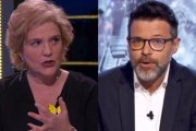Pilar Rahola y Quequé.-EL PERIÓDICO