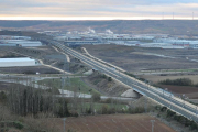 Vista general de la ampliación del polígono de Villalonquéjar. I-ISRAEL L. MURILLO