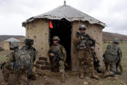 Soldados estadounidense en un ejercicio de entrenamiento en África.-AFP / SEYLLOU
