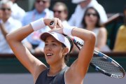 Garbiñe Muguruza se clasifica en París.-ERIC FEFERBERG