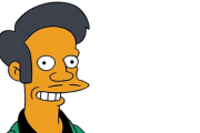 Apu, el controvertido personaje indio de la serie Los Simpson.-