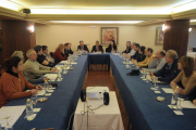 La Hermandad de Donantes celebró ayer la reunión de delegados de la provincia.-ISRAEL L. MURILLO