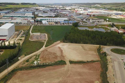 Vista aérea del polígono de Villalonquéjar.-ISRAEL L. MURILLO
