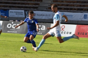 Lance del partido disputado en Santiago. BURGOS CF