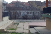 La imagen muestra el estado en que se encuentra el patio.-L. V.