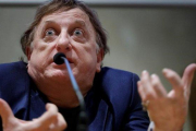 Javier Gurruchaga, durante la rueda de prensa que ofreció el jueves en Tenerife.-EFE