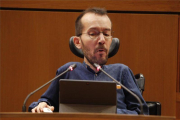 El secretario de Organización y Programa de Podemos, Pablo Echenique.-CHUS MARCHADOR