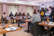 Los concejales del Partido Popular hicieron balance de 2020 en un desayuno informativo. SANTI OTERO