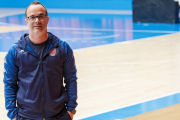 Diego Ocampo, entrenador del Tizona UBU. SANTI OTERO