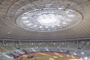 Imagen del Coliseum con su cubierta fija.-ISRAEL L. MURILLO