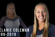 Melanie Coleman ha fallecido a los 20 años.-INSTAGRAM SCSU ATHLETICS