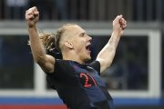 Vida celebra el pase a la final ante Inglaterra.-/ AP / ALASTAIR GRANT