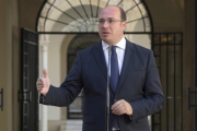 El presidente de Murcia, Pedro Antonio Sánchez.-EFE / MARCIAL GUILLÉN