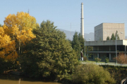 Imagen exterior de la central nuclear de Santa María de Garoña.-ISRAEL L. MURILLO