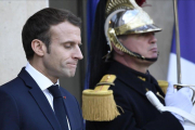Enmanuel Macron, en el Eliseo-BERTRAND GUAY